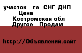 участок 11га (СНГ.ДНП) › Цена ­ 2 000 000 - Костромская обл. Другое » Продам   